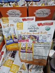Hạt tổng hợp Nature's Garden organic trail Mix Snack Pack 816g (24gói) 847826