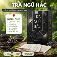 Trà Ngũ Hắc Premium - Trà Túi Lọc Gạo Lứt Đen Mè Đen Đậu Đen Dâu Tằm Hắc Kỷ Tử 100g 847853