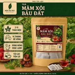 COOMBO 2 Trà Mâm Xôi Bầu Đất 100% Thiên Nhiên Giảm Mệt Mỏi Thư Giãn Túi 30 Túi Lọc x 3g Thích Hợp Uống Mỗi Ngày Tạo Thói 847869