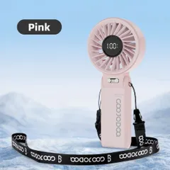 Quạt Goojodoq gập siêu mạnh siêu mát , 100 cấp độ gió ,động cơ không chổi than êm ái , gập đeo cổ tiện lợi .