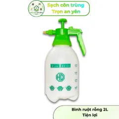Bình ruột rỗng 2 lít tiện lợi, phù hợp tưới cây, chế phẩm loãng xử lý côn trùng, bình 2 lít cao cấp 848189
