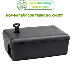 Hộp đặt bẫy côn trùng, chuột an toàn, thông minh, bảo vệ mồi, động vật xung quanh ( tái sử dụng ) 848223