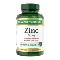 Nature's Bounty Zinc 50mg - Bổ sung kẽm hỗ trợ chống oxy hóa thúc đẩy một hệ thống miễn dịch 240 viên chính hãng sản xuất Mỹ