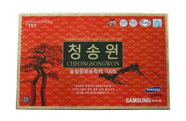 Viên Tinh Dầu Thông Đỏ Cheong Song Won Hàn Quốc 180 Viên - Hỗ Trợ Tăng Cường Sức Khỏe & Đề Kháng Tự Nhiên 848792