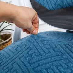 Vỏ bọc ghế bành Jacquard, ​Thoáng khí​ Vỏ bọc ghế văn phòng co giãn, Vỏ bọc ghế chơi game co giãn chống bẩn