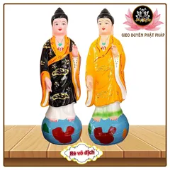 Tượng mẹ địa mẫu diêu trì thánh mẫu 42cm đất nung