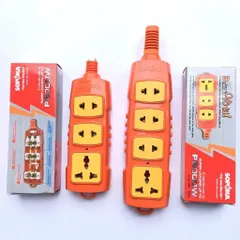 Ổ cắm điện SOPOKA 2 lỗ, 3 lỗ, 4 lỗ cắm 6000W , Chuyên dụng nấu lẫu , ổ cấm chuyên đi công trình xây dựng hàng chính hãng