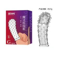 Bao cao su đôn bi gai to BDD Ngón Tay Aichao G-spot 1 Cái che tên [Mã CK-SP906663-02]