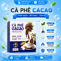 ☕ CÀ PHÊ CACAO – THỨC UỐNG HÀNG NGÀY DỄ UỐNG- Hộp 15 gói