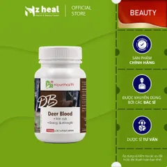 Viên uống bổ máu, cấp sắt  Deer Blood NZ Pure Health (30 viên)