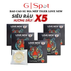 Bao Cao Su Gai Râu Tiger Love New [Mã CK-SP910235-07]