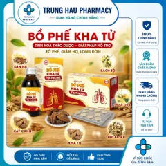 TPBVSK Bổ Phế Kha Tử Tín Phong - Hỗ Trợ Giảm Ho, Hỗ Trợ Giảm Đau Rát Họng Lọ 125ml