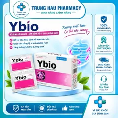 Thực phẩm bảo vệ sức khỏe DHG PHARMA Ybio Cốm Bổ Sung Lợi Khuẩn, Hỗ trợ Giảm Rối Loạn Tiêu Hóa (Hộp 24 gói x 1g)