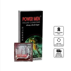 (Chính hãng) Hộp 12 Chiếc Bao Cao Su Powermen Cá Ngựa Kéo Dài chính hãng [Mã CK-SP917659-01]