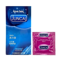 Bao cao su Juncai Jeans hộp 12 chiếc nội địa Trung chính hãng giá rẻ tiết kiệm [Mã CK-SP924377-02]