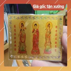 kim bài linh phù tam thế phật HÀNG CAO CẤP, có hoả tốc 851958