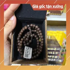 COMBO HỘP +  Tràng 108 hạt gỗ trầm có mix (dây và hộp) 851971