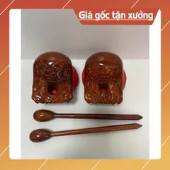 Bộ MÕ nâu tụng kinh nhièu size 851996