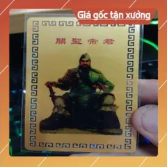 kim bài linh phù quan thánh đế quân HÀNG CAO CẤP, có hoả tốc 852024