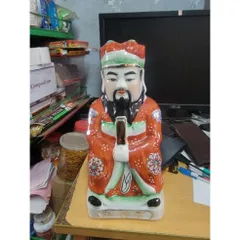 ông táo quân màu ( sành sứ ) có hoả tốc