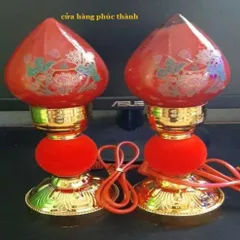 đèn thờ tia sáng quả đào số 2 có hoả tốc