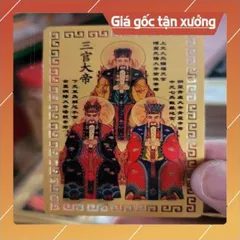 kim bài linh phù tam hoàng đại đế HÀNG CAO CẤP, có hoả tốc 852289