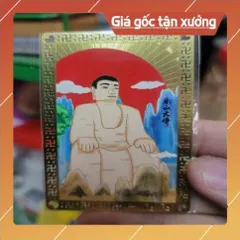 kim bài linh phù lạc sơn đại phật HÀNG CAO CẤP, có hoả tốc 852307