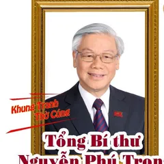Tranh treo, ảnh thờ Tổng Bí Thư Nguyễn Phú Trọng + Khung ảnh sáng đẹp (Bảo hành gãy vỡ) , Khung hình cực đẹp