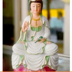 Tượng  Quan Thế Âm Bồ Tát ngồi tòa cao 18cm - Nhiều mẫu cực đẹp