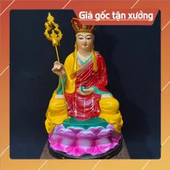 Tượng Địa Tạng Ngồi 16cm Nhựa Composite nhiều màu có hoả tốc 852765