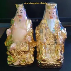 Thần tài ông địa ngồi xi da ( nhựa ) có hoả tốc