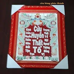 bài vị đỏ cửu huyền thất tổ việt có hoả tốc