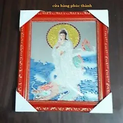 bài vị đỏ Quan âm cưỡi rồng có hoả tốc