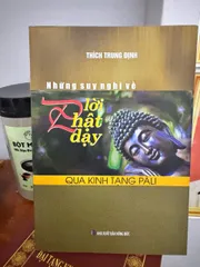 SỔ TAY NHỮNG SUY NGHĨ VỀ LỜI PHẬT DẠY QUA KINH TẠNG PALI