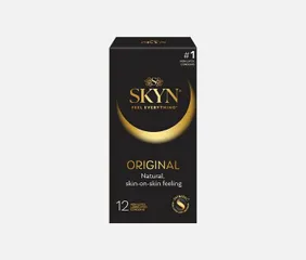 Bao Cao Su Cao Cấp Tự Nhiên Siêu Mỏng Da Kề Da SKYN® Original Condoms 12 Cái [Mã CK-SP940148-07]