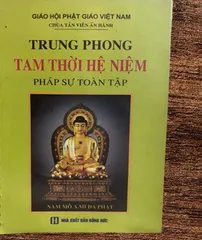 SỔ TAY SÁCH TRUNG PHONG TAM THỜI HỆ NIỆM PHÁP SỰ TOÀN TẬP