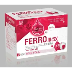 FERROMAX EXTRA sắt iii Bổ sung sắt bổ sung sắt và acid folic, giảm thiếu máu do thiếu sắt, hỗ trợ quá trình tạo máu viên
