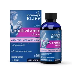 Siro MultiVitamin Và Sắt Cho Bé Mommy’s Bliss Baby 30ml