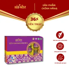 Yến sào khánh hòa chưng sẵn đông trùng hạ thảo 36% REDNEST