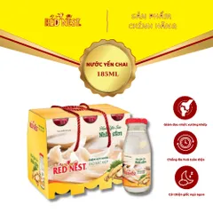 Nước yến sào chai 185ml nhân sâm xách 6 REDNEST 856789