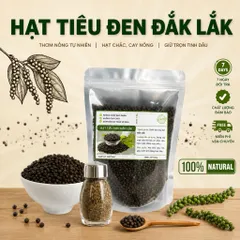 [LOẠI 1] Tiêu Đen Nguyên Hạt Đắk Lắk, Tiêu Đen Nguyên Chất Từ Vườn Tiêu Đắk Lắk - Nông Sản Sạch