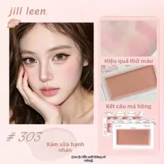 JILL LEEN | Phấn Má Hồng Tạo Sáng Dạng Kem Dẻo Mát Mịn Màng Dưỡng Ẩm Dài Lâu Cho Mọi Loại Da