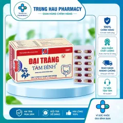 Viên giảm viêm đại tràng cấp và mãn tính Đại Tràng Tâm Bình (5 vỉ x 12 viên) 858828