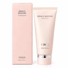 Sữa rửa mặt dưỡng ẩm da Ohui Miracle Moisture Cleansing Foam 200ml