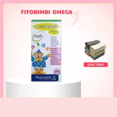 Siro Hỗ Trợ Phát Triển Não Bộ, Tốt Cho Mắt FITOBIMBI OMEGA JUNIOR, Omega Thực Vật Chai 30ml