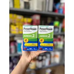 Viên uốn,g bổ mắt PreserVision Areds 2 Formula 130 viên Mỹ 859432