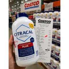Viên uống bổ sung canxi hữu cơ CITRACAL Maximum Calcium citrate 280viên 859466