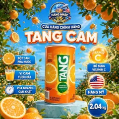 Bột Cam Tang 2.04kg Mỹ, Thơm Ngon,Giàu Vitamin C CHÍNH HÃNG