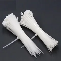 Dây thít - lạt nhựa màu trắng túi 100g đủ size 10cm, 20cm, 25cm, 