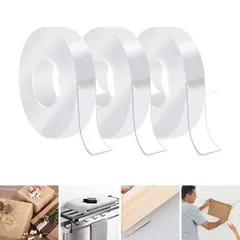 3 Mét băng dính 2 mặt trong suốt- băng keo trong suốt siêu dính